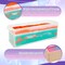 3 PCS Transparent Soap Loaf Molds with Cutters, 2 x 42 oz Clear Silicone Soap Molds with Wavy & Straight Scraper and Rectangle Soap Mold for Cold Process & Melt and Pour Soap Making